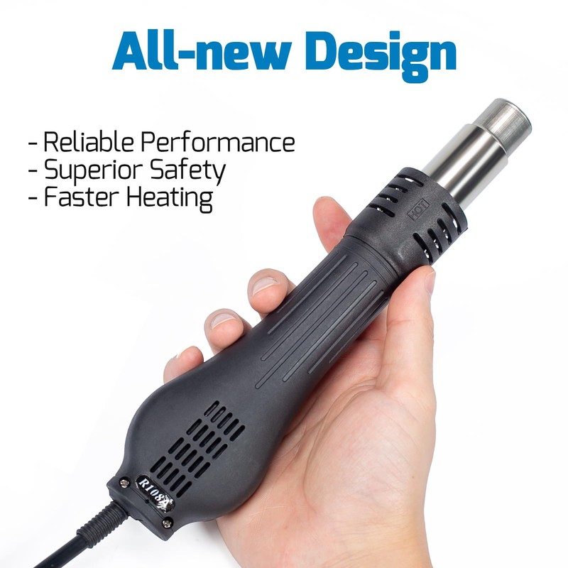 WEP 858D Hot Air Rework Soldering Station with Temperature Control,