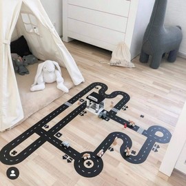 yabaduu YX013 Children's Room Play Film Street Design for Toy Cars (XXL - Large)