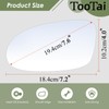 Tootai Driver Side Replacement Mirror Glass - compatible with Saturn