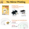 TransOurDream Iron on Heat Transfer Paper for Light T Shirts