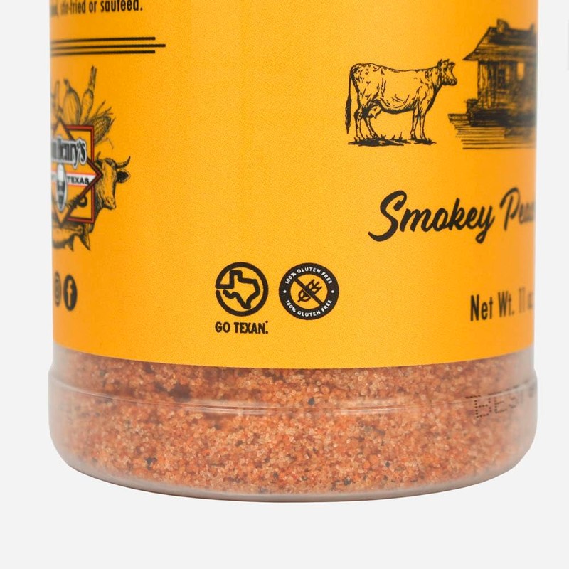 John Henry's Smokey Peach Rub Gluten Free Brisket Chicken Fish