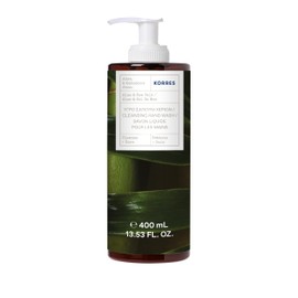 KORRES ALOE & SEA SALT flüssige Handseife, reinigt sanft & erhält die Feuchtigkeit der Haut, mit Meersalz Duft, silikon-& parabenfrei, vegan, 400 ml
