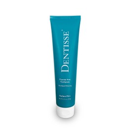 Natural Reflection Fluoride Free Whitening Toothpaste by Dentisse - Whiter Teeth, Brighter Smile - Polishing Fluoride Free Toothpaste 5.3oz Radiant Mint