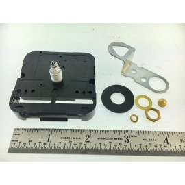 Takane Quartz Battery Clock Movement Short Shaft High Torque Made in USA