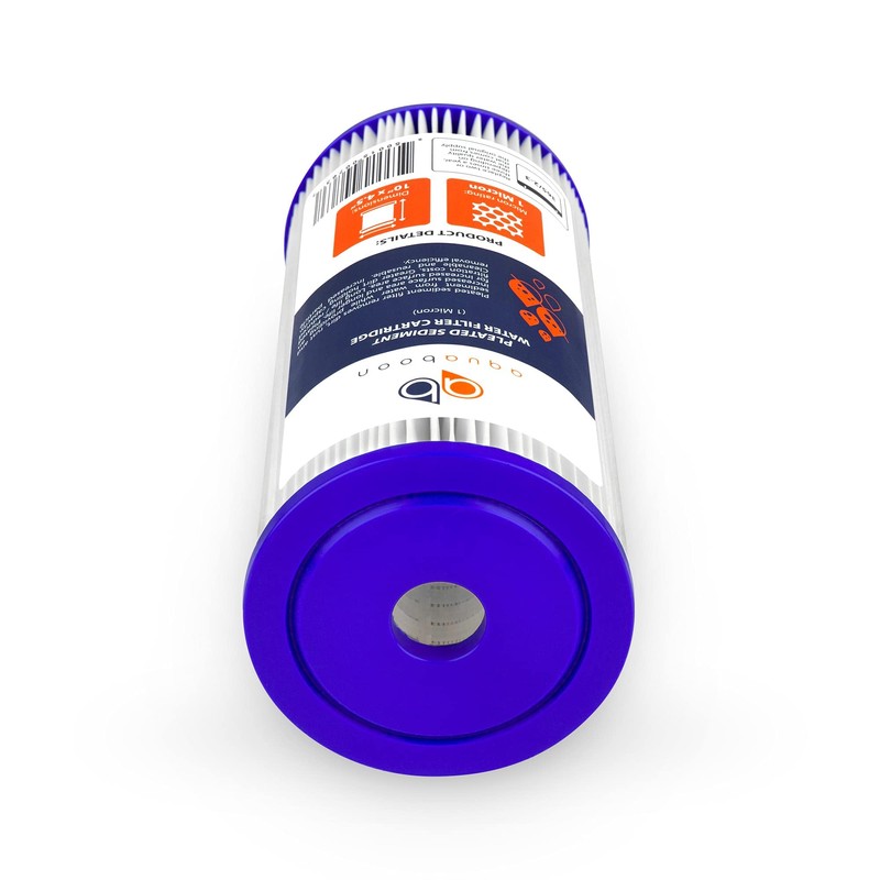 Aquaboon 1 Micron Pleated Water Filter 10 x 4.5 for
