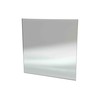 24" x 24" - 1/8" Clear Acrylic Plexiglass Mirror Sheet