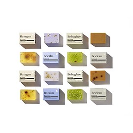 Be:calm Natural Dog Shampoo Bar Calming & Moisturising Natural Ingredients Goats Milk & Lavender Handmade in the UK - 110g Soap Bar