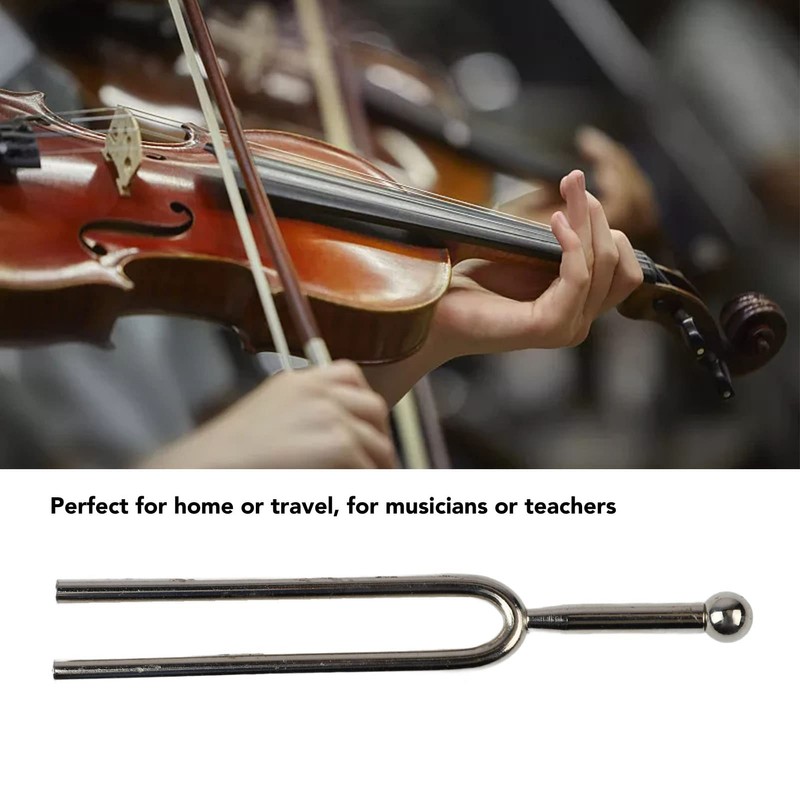 VGEBY A440Hz Tuning Fork Metal Violin Tuning Fork Standard Tuner