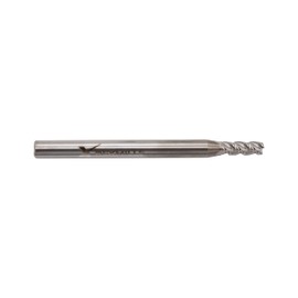 RexMills - Solid Carbide End Mill Diameter 3 mm with 3 Blades - Carbide Finishing Cutter for Aluminium Processing (3 mm)