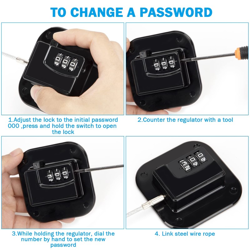 Fridge Lock for Child Safety Fridge Lock No Drilling Washing