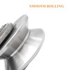 Stainless Steel V Groove Wheel Heavy Duty Pulley Smooth Rolling