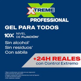 Gel Fijador para cabello Xtreme Professional 1.5Kg
