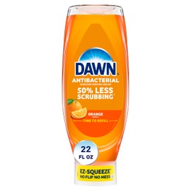 Dawn Ultra Antibacterial EZ-Squeeze Hand Soap, Orange, 22 Fl Oz