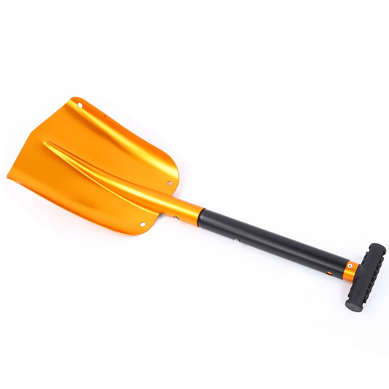 Aluminum Outdoor Multifunction Folding Snow Mud Shovel for Climbing Camping