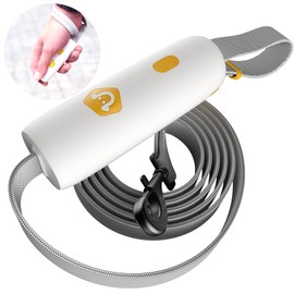 ZEZE Elastic Dog Leash, 5 Ft Medium Small Pet Walking Leash for Dog Cat