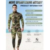 FLEXEL Men Spearfishing Premium Camouflage 3mm 5mm CR Neoprene Wetsuit
