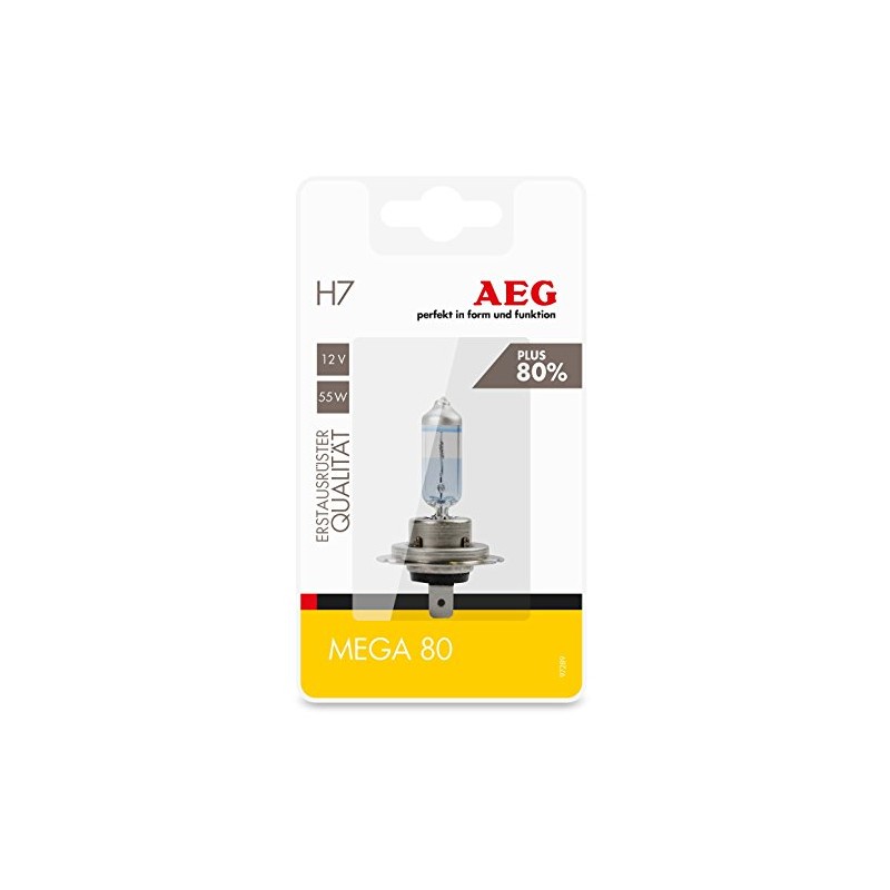 AEG Automotive Mega 80 Plus 97289 Bulb 80% H7 PX26d