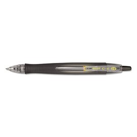 Pilot, G6 Premium Gel Roller Pens, Fine Point 0.7 mm, Black, Pack of 12