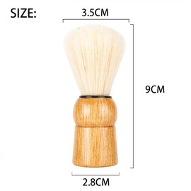 Aiweijia Shaving Brush Handmade Shave Brush Wet Shaving Elegant Brush Hair Salon Shaving Cream or Shaving Soap Tool Ideal for Men