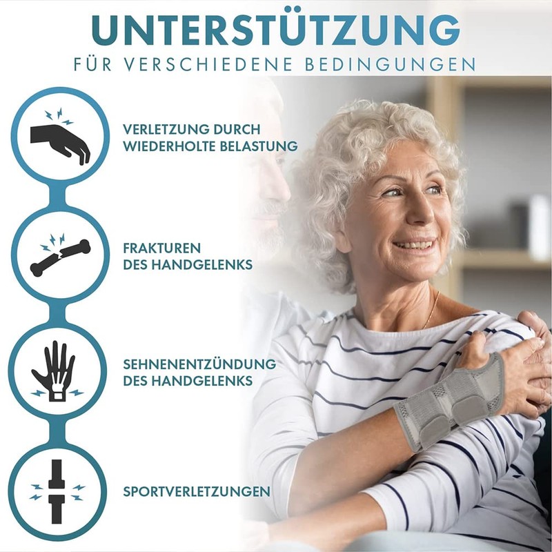 HMCEY Wrist Splint Carpal Tunnel Syndrome Splint Wrist Bandages Wrist