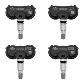 Sensor de presión de neumáticos 315MHz TPMS Sensor 4PCS compatible con Toyota Sequoia 07-18, Toyota Tundra 07-17, y Toyota Sienna 06-19. Reemplaza los números de pieza # 42607-0C070