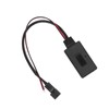 Car Bluetooth5.0 AUX Module 3Pin ABS Black Wearproof Replacement for