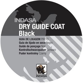 INDASA 9193500111 Control Black Powder 100 g Tin - Body Control Powder - Sanding Control Powder - Dry Guide Coat - Filler Work, Sanding Control