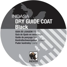 INDASA 9193500111 Control Black Powder 100 g Tin - Body Control Powder - Sanding Control Powder - Dry Guide Coat - Filler Work, Sanding Control