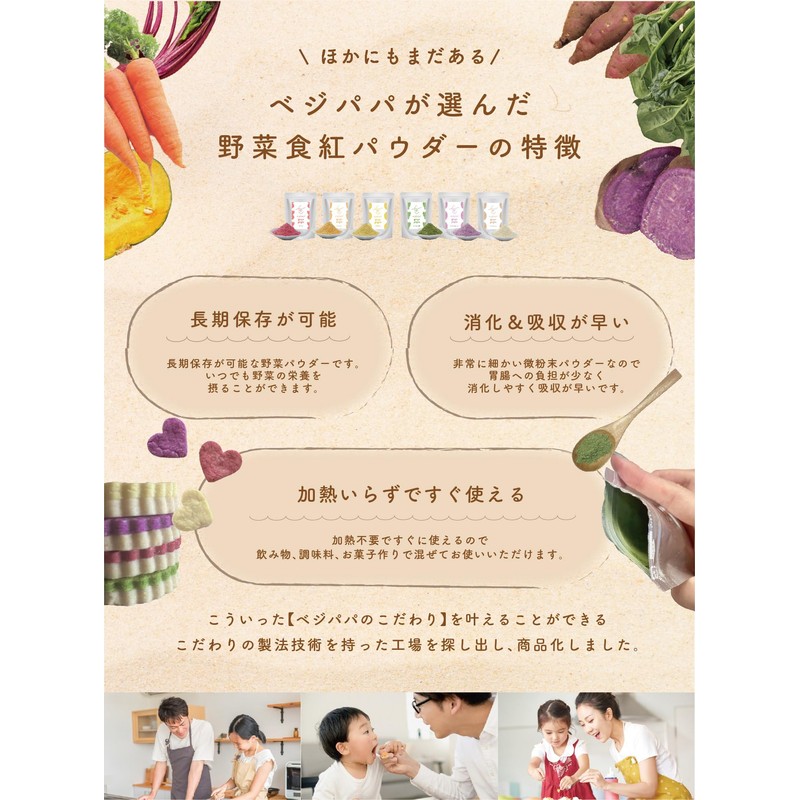 Veggie Papa Domestic Vegetable Red Powder, Edible Pigments, Natural Coloring,