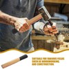 Mobestech 2pcs Hammer Handle Replacement Wooden Hammer Handle for Easy