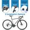 NineLeaf Bike Alarm Anti Theft with Remote Control, Rechargeable Bike