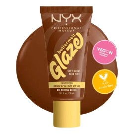 Tinta De Maquillaje Glaze Tint Con Spf 30 De Nyx Cosmetics Nutmeg Butta