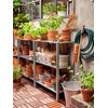 New HYLLIS Garden, Workplace Shelving Unit In/Outdoor Steel StorageBrand Ikea