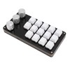 Programmable Keypad 14 Keys 3 Knobs Blue Switch Mechanical Hot