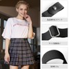 Jasgood Belt, Women's, Men's, Elastic Belt, Unisex, No Buckle, Invisible