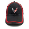 C8 Corvette Next Generation Cap Black with Red Stripes Cap