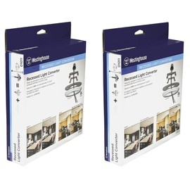 Westinghouse 0101100 Recessed Light Converter - 2 Pack