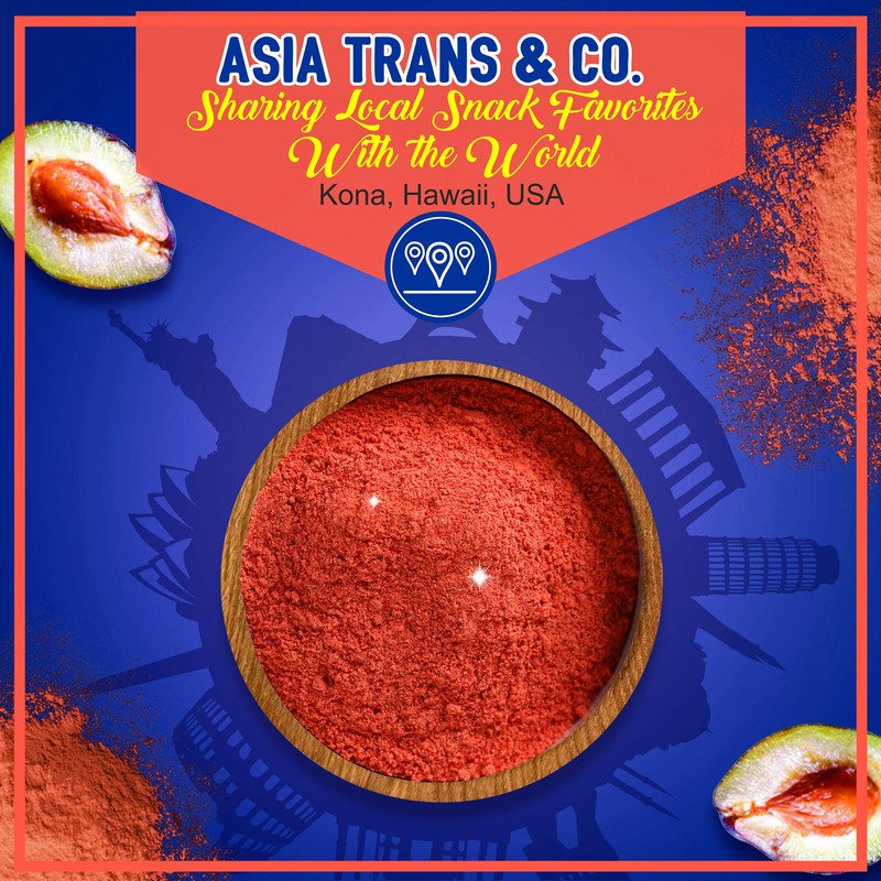 Asia Trans Li Hing Mui Crack Seed Plum Powder |