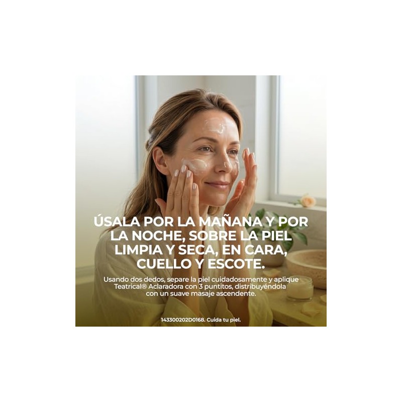 Teatrical Crema Aclarante Células Madre Rosa Blanca Que Trabajan Nivel