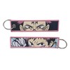 Gearcatweel 1 Pack Anime Keychain Tag Jet Tag Key Chain