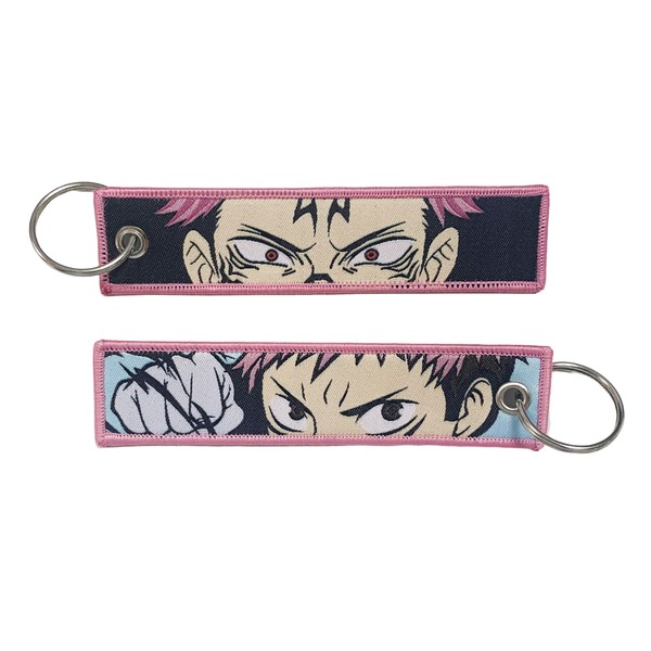 Gearcatweel 1 Pack Anime Keychain Tag Jet Tag Key Chain