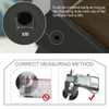 sourcingmap M6 x 10 x 20mm Furniture Glide Leveling Feet