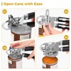 Brencco 3-in-1 Can Openers That Work, Heavy Duty Tin Opener
