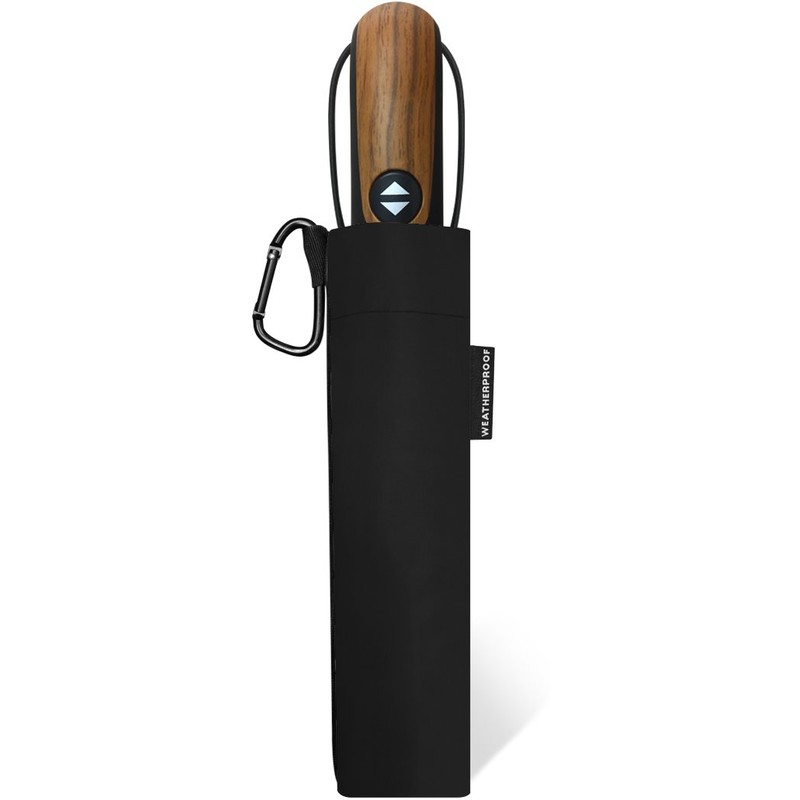 Weatherproof 56 Inch Auto Open and Close Golf Umbrella, Black,