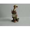 Humorous Duck Figurines - Cleaning Ducks and Funny Captions -