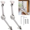 Pack of 2 Soft Close Lid Support Hinges Flap Support