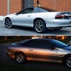KENRTIR Smoked Lens White LED Rear Side Marker Lamps Compatible