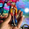 Holy Death 5 inch Statue - Color: Amber