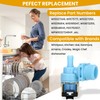 UPGRADED W10327249 W10327250 W11175771 Dishwasher Water Inlet Valve Fit for