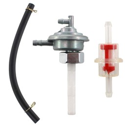 USPEEDA Fuel Valve Petcock for Hammerhead Joyner Go Kart 250cc 150cc Fuel Line Filter